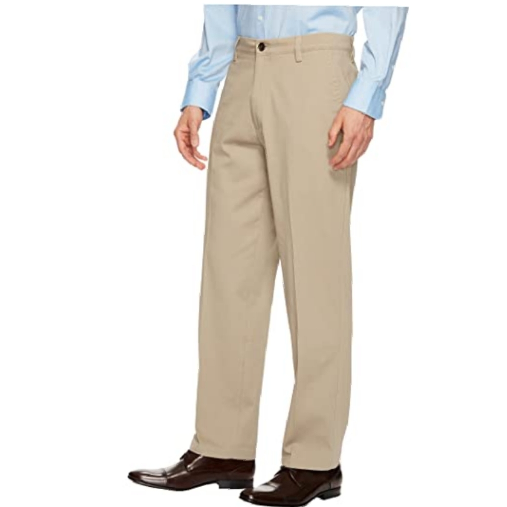 - Docker men's D3 Flat front classic pants